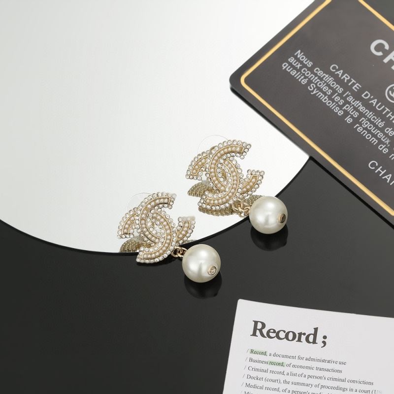 Ch**el earrings